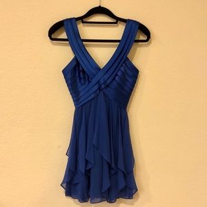 BCBG MAXAZRIA Royal Cocktail Blue Dress